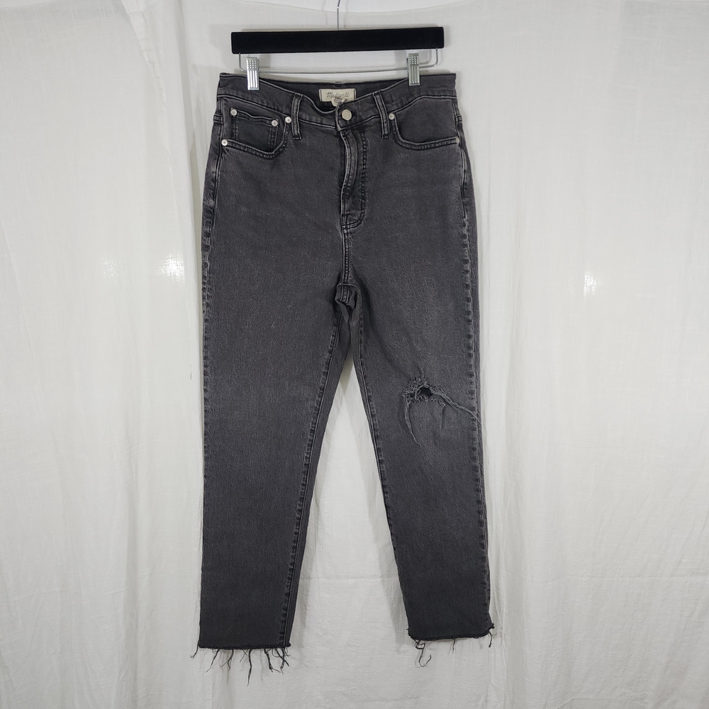 Madewell High Rise Distressed The Perfect Vintage Jeans